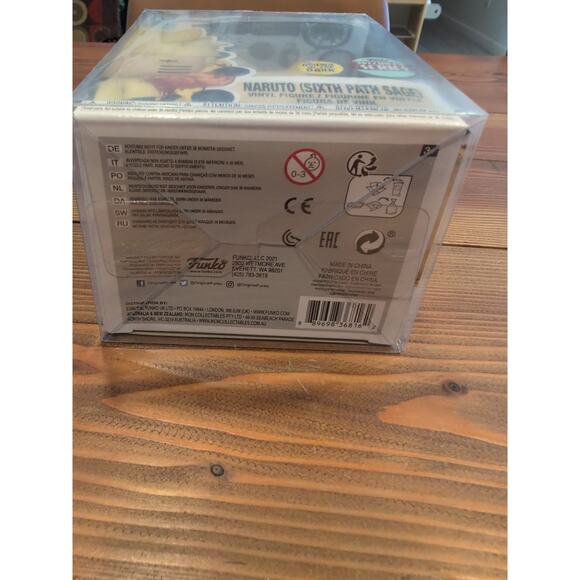 Funko Pop! Naruto (Sixth Path Sage) #932 Glows in the Dark Special Edition Sleev - Picture 5 of 6